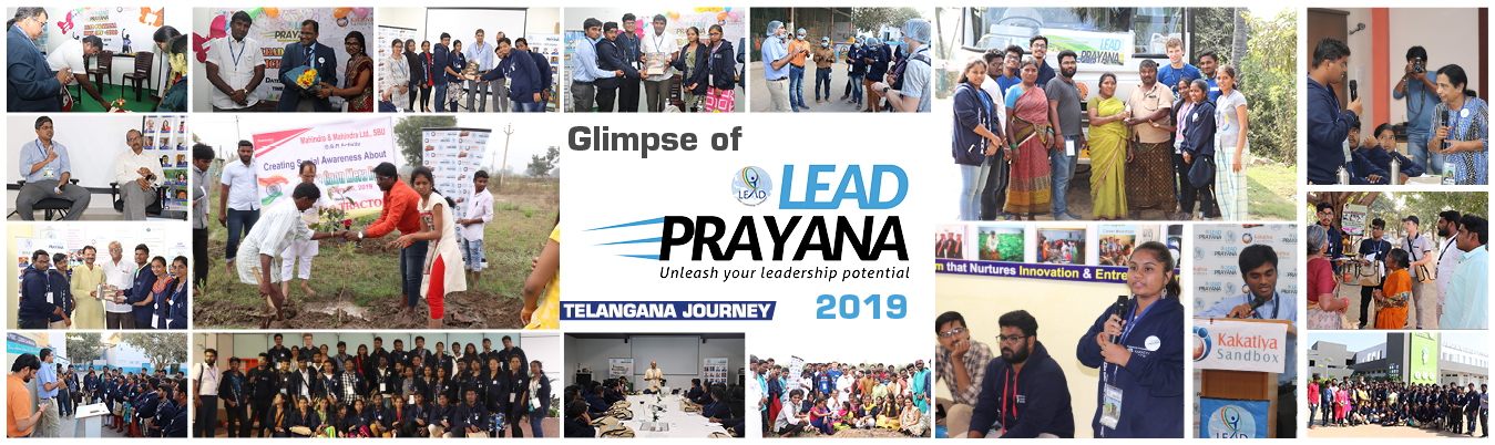 Glimpse of LEAD Prayana 2019 Telangana